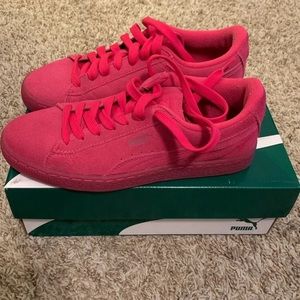 Puma suede iced fluo sneakers